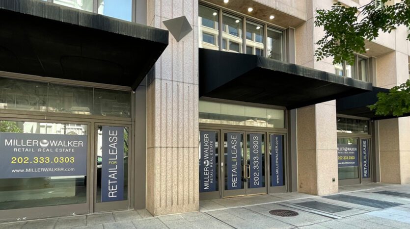 1310 g street nw washington dc storefront for lease