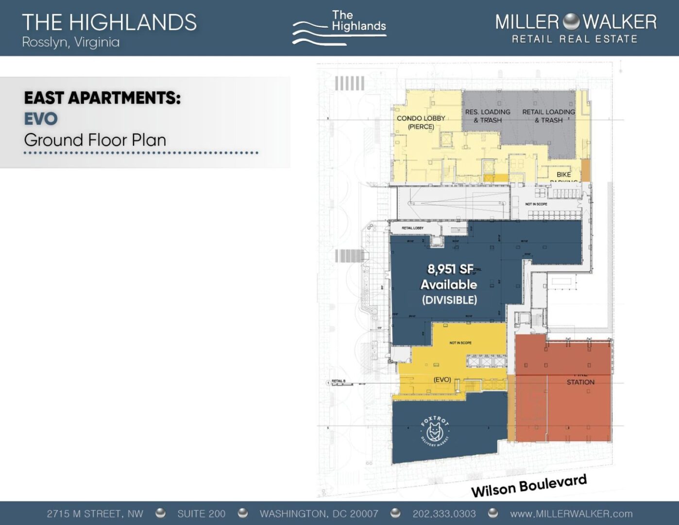 the highlands rosslyn va floor plans for retail stores