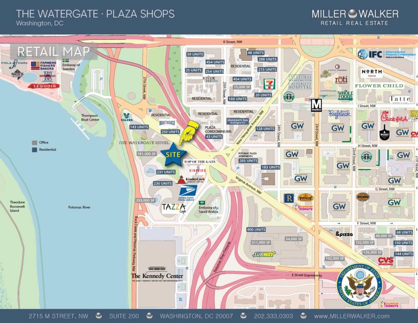 Watergate Retail Map